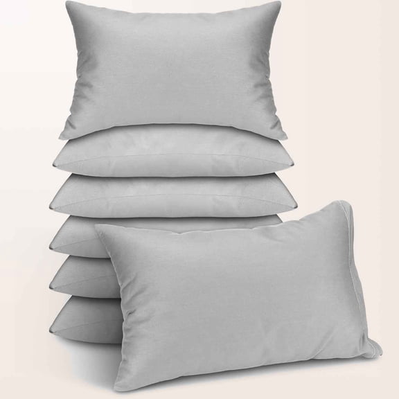 Mini Pillows Bulk Soft Travel Nap Pillow for Daycare Nap Time Pet Neck Lumbar(Gray)