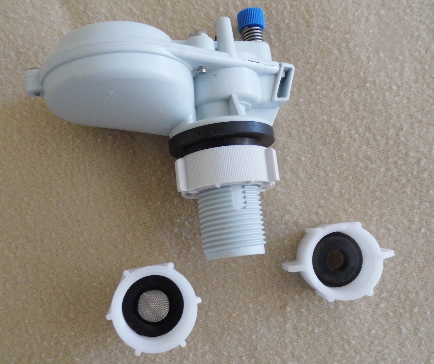 Mini Pilot Toilet Flush Valve, High Speed FillValve with 7/8 inch