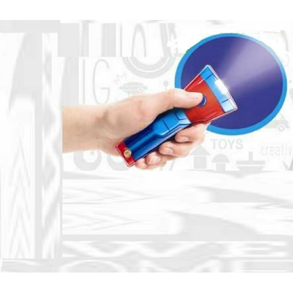 Mini Pinch Flat Flashlight by Toysmith (Colors Vary)
