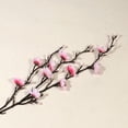 thumbnail image 1 of Mini Pink Artificial Plum Blossom Branch Fake Floral Twig for Vase Arrangements Spring Home Table Centerpiece Decor, 1 of 9