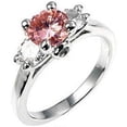 thumbnail image 1 of Mini Pink Ice Triplet Ring, Size : 07, 1 of 1