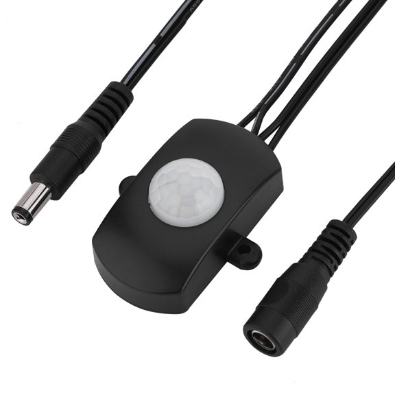 Mini Pir Motion Sensor Switch, 6V-24V Mini 5A PIR Infrared Motion Sensor Detector Switch for LED Strip