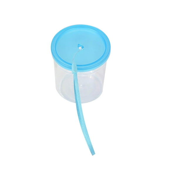 Mini Plastic Aquariums Clear Fish Bowls Betta Cups Fishkeeper for Tadpoles