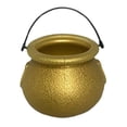 thumbnail image 1 of Mini Plastic Cauldron, 1 Pc Witch Calderon Pot Bucket with Handle for Kids Halloween Candy Holder & Party Favors, 2.76x2.09 Inch, 1 of 2