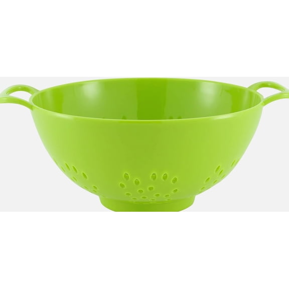 Mini Plastic Colander with Double Handles Small Strainer for Fruits 6 Inch, Varies