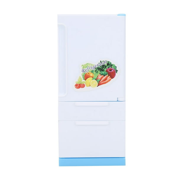Mini Plastic Doll Refrigerator, Doll Fridge, For Kids Dolls