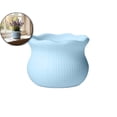 thumbnail image 1 of Mini Plastic Flower Pot (2.36 Inch) – Small Desktop Planter for Succulents & Cacti – DIY Craft Pot for Yarn Crochet & Pipe Cleaner Decor, 1 of 6