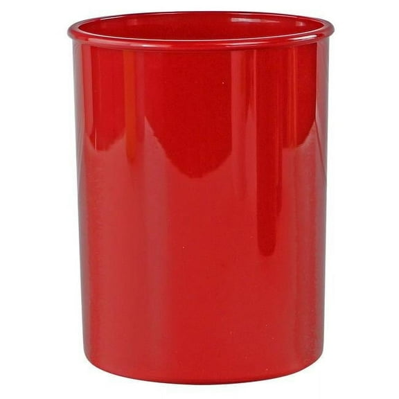 Mini Plastic Utensil Holder, Red