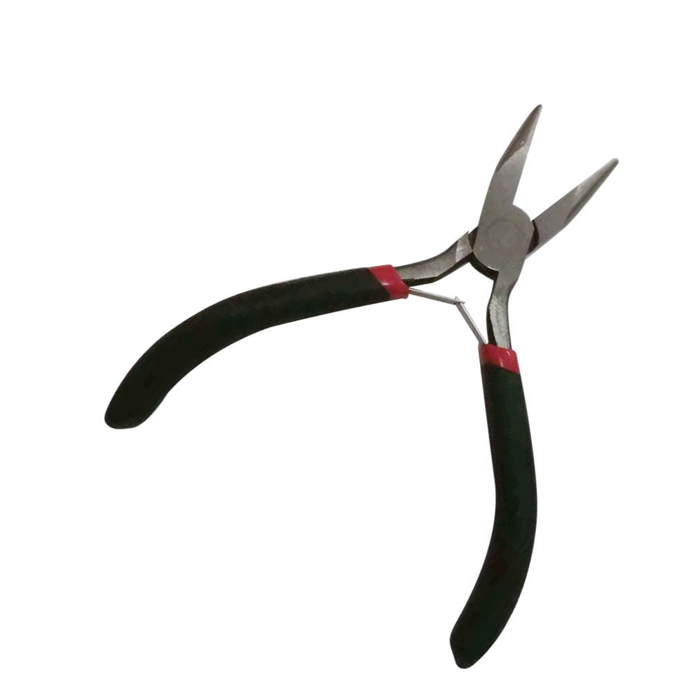 Mini Plier Flat Nose Jewelry Pliers Solid Joint End Cutting Cushion