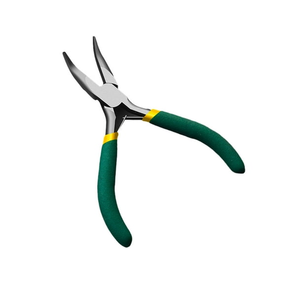 Mini Pliers, Long Nose, Bent Nose, Diagonal, End Cut, Linesmans, Needle Nose Pliers, 5'' Plier for Jewelry Making
