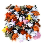 Mini Plush Animal Assortment 50Pc - Toys - 50 Pieces