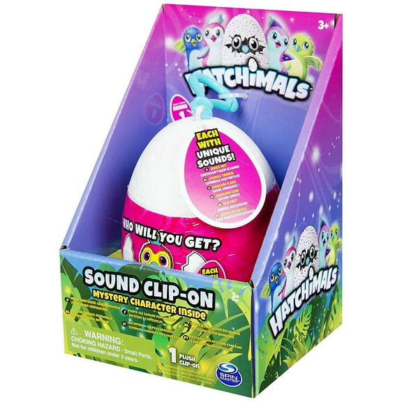 Mini Plush Sound Clip-On Hatchimals Mystery Pack
