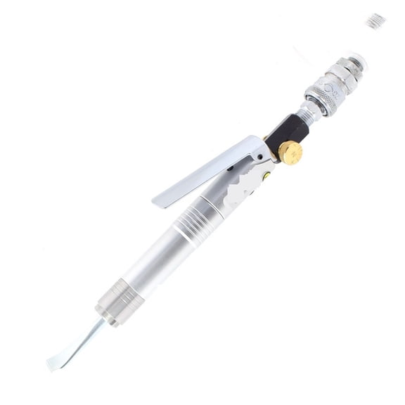 Mini Pneumatic Air Straight Gas Shovel Chisel, Air Scraper Rust Removing Deburring Set ,Versatile Applications
