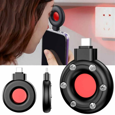 Mini Pocket Anti Spy Camera Detector Hidden Cam Scanner Type C for Smartphones