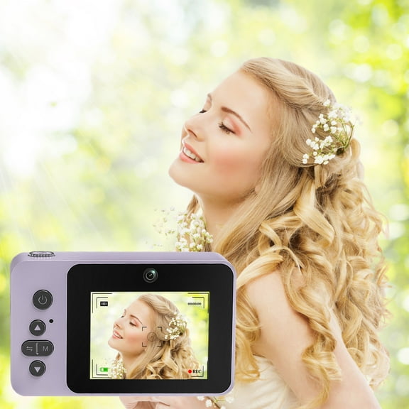 Mini Pocket Camera for Students, HD Digital Camera for Photography & Videography, Compact Travel Camera with Lens, Portable Vlogging Camera for YouTube, Easy-to-Use Beginner Camera
