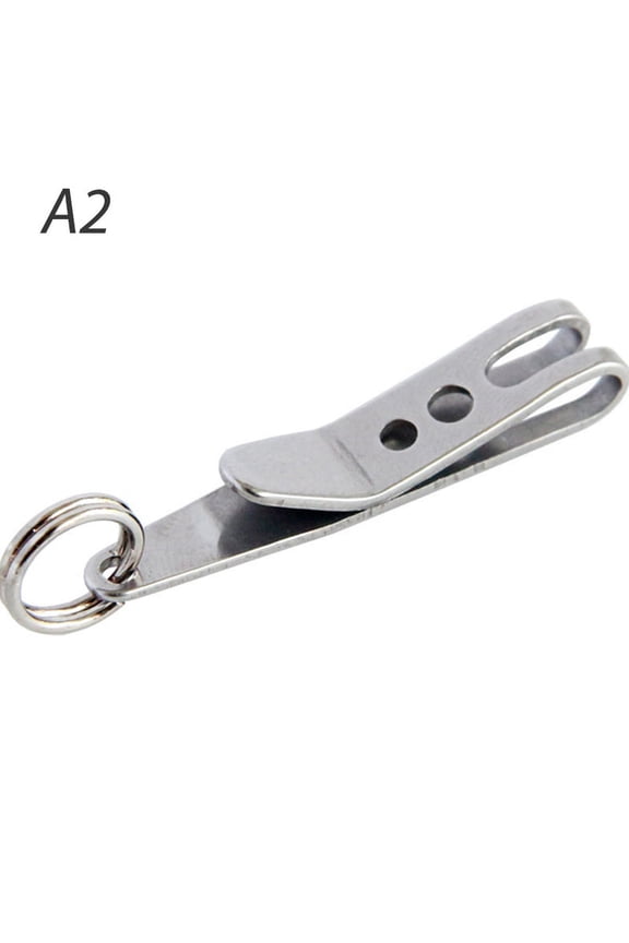 Mini Pocket Clips Carabiner Bag Waist Belt Clip Key Buckles Holder Outdoor Tool