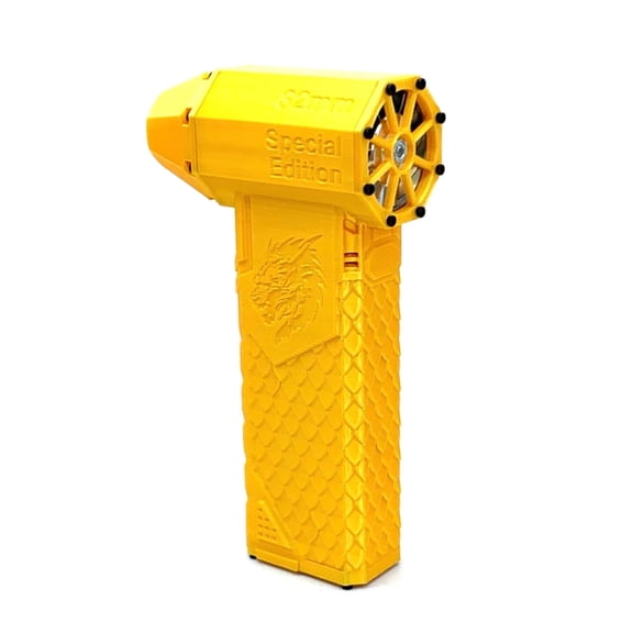 Mini Pocket Fan Lightweight Dragon Pattern Air Blower Versatile Cleaning Tool Built-in Battery Strong Wind Quiet Operate