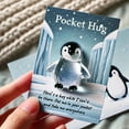 thumbnail image 1 of Mini Pocket Hug Animal, Resin Animal Pocket Hug Token with Inspirational Card, Thank You Note Card Greeting Card Mini Animal Figure Pocket Hug Gift for Friends and Family, 1 of 3