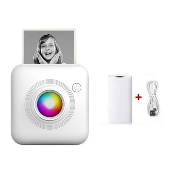 Mini Pocket Label Printer Inkless Wireless Bluetooth Thermal Tags Boarding Pass Note Photo Printing Portable Maker