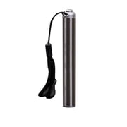 Mini Pocket Pen LED Flashlight 5W with Stainless Steel Body for Everyday Carry and Outdoor Use Silver