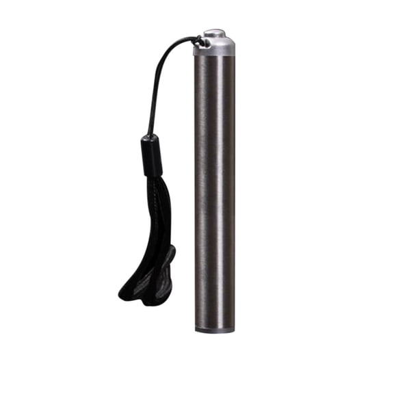 Mini Pocket Pen LED Flashlight 5W with Stainless Steel Body for Everyday Carry and Outdoor Use Silver