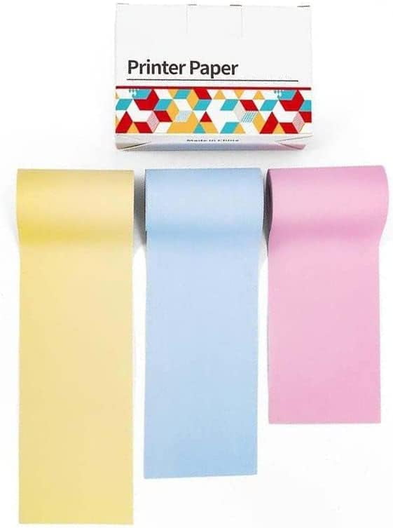 Mini Pocket Printer, New Upgrade Fast Printing Portable Mini Thermal