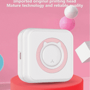 Mini Pocket Thermal Printer Wireless Photo Maker Machine or Label Paper