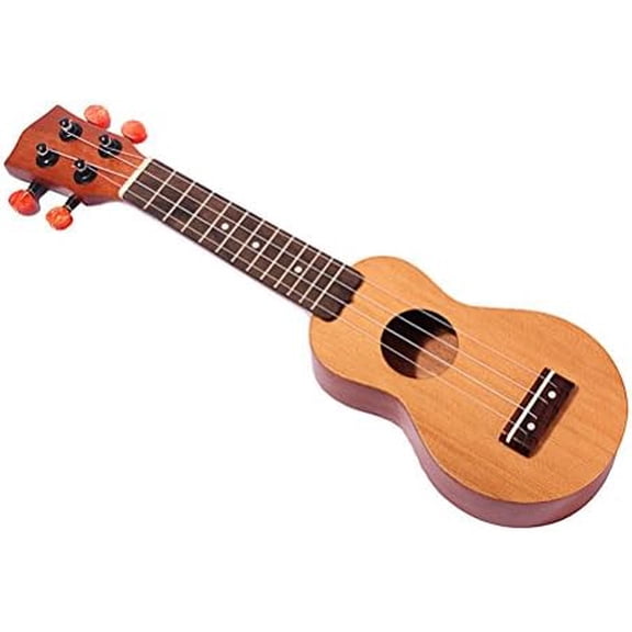 Mini Pocket Ukelele Top Rosewood Fretboard Stringed Instrument 4 Strings$$Musical Instruments