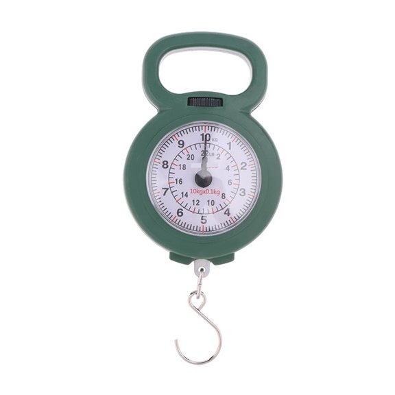 Mini Pointers Hook Spring Hanging Fishing Scale 10kg Capacity Scale Portable Food Digital Scale ,Portable