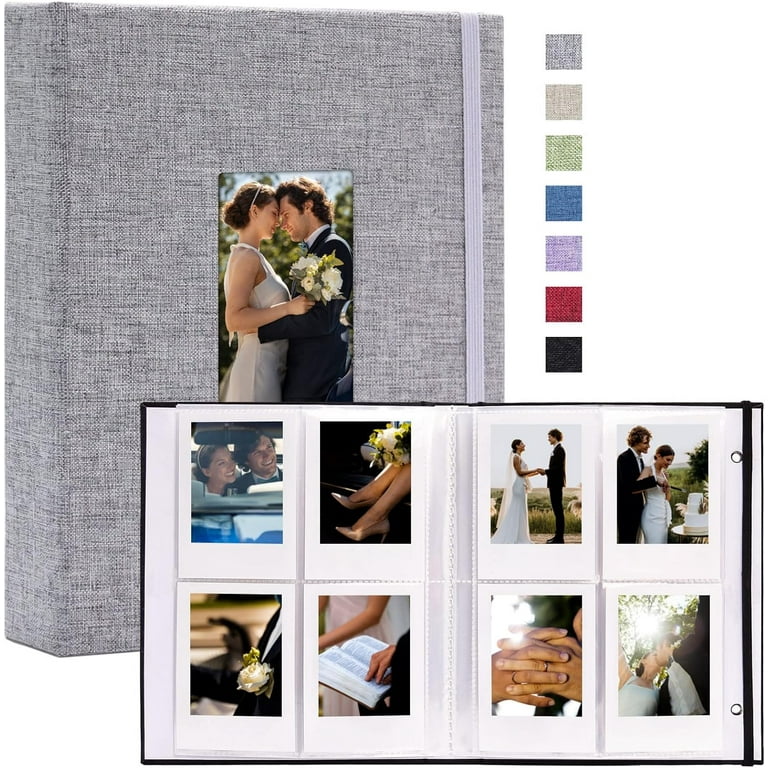 Mini Polaroid Photo Album Book 208 Pocket 2x3 Inch Pictures for