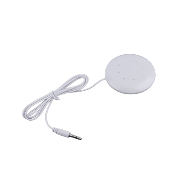 Mini Portable 3.5mm Pillow Speaker for MP3 MP4 Player High Quality Stereo Gift,White