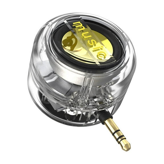 Mini Portable 5X Speaker Amplifier Compatible iPod Laptop Tablet PC Mobile Phone with 3.5mm and Type C