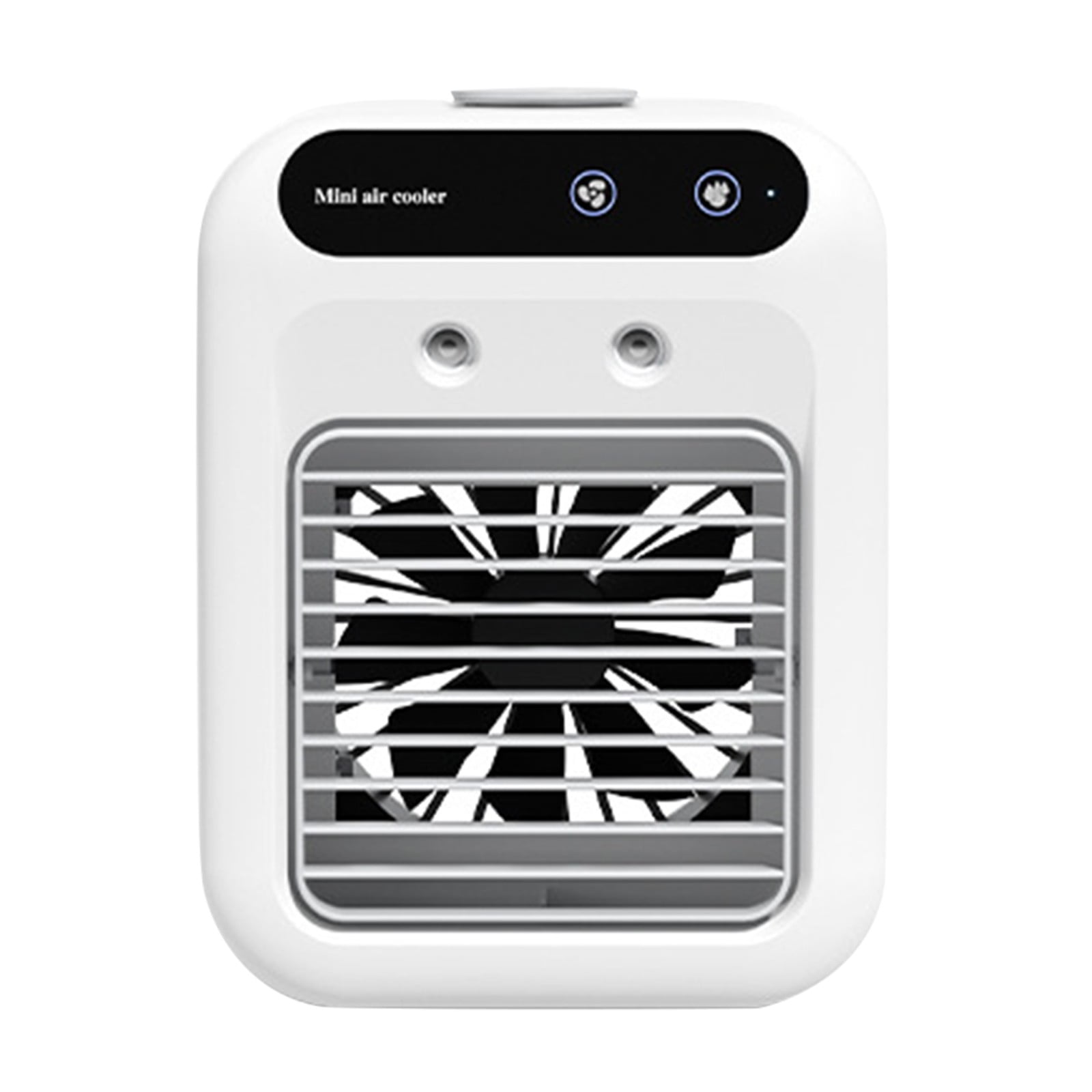 Mini Portable Air Conditioner Small Air Cooler Rechargeable Plug In Use Air Cooler USB Mini Air Conditioner 3 Speed Silent Air Cooler For Bedroom Office Room Car Travel And Indoor (Clearance)