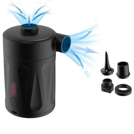 Portable Air Pump, USB Rechargeable Electric Air Pumps with Indicate Light, Quick-Fill Inflator Deflator for Air Mattress Raft Bed Boat Pool Toy, 3 Nozzles Portable Air Pump, USB Rechargeable Electric Air Pumps with Indicate Light, Quick-Fill Inflator Deflator for Air Mattress Raft Bed Boat Pool Toy, 3 Nozzles