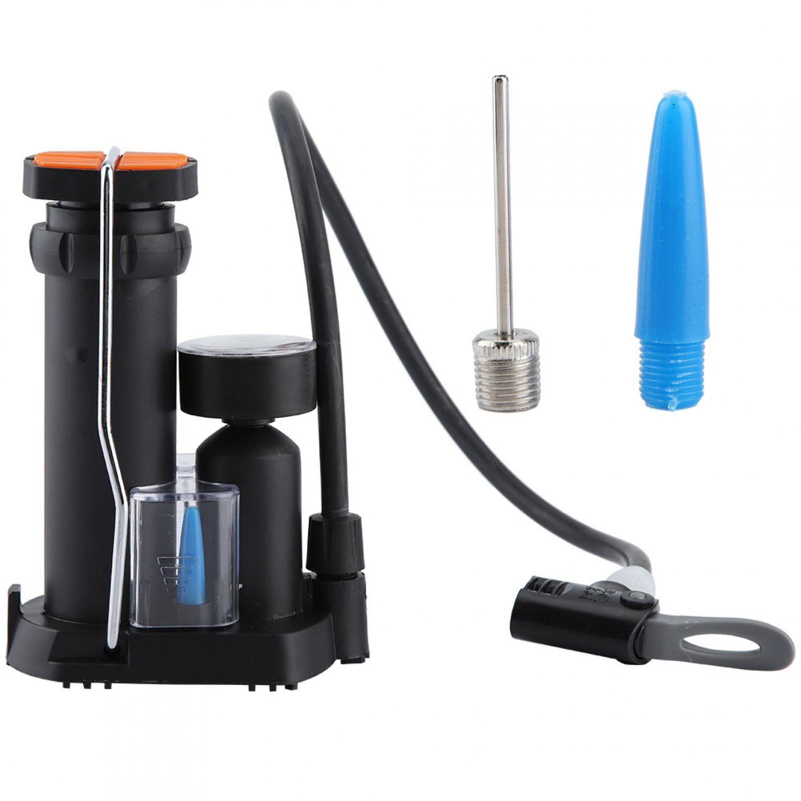 Mini Portable Bicycle Bike Foot Pump High Pressure Floor Inflator Tire