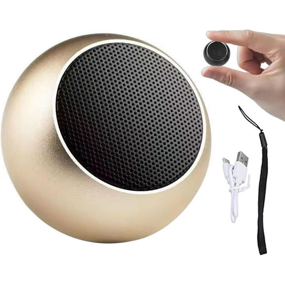 Mini Portable Bluetooth Speakers,Small Bluetooth Speaker Wireless with Loud Stereo Sound and Robust Bass,Tiny Pocket Blue Tooth Speaker,Easy to Carry,Supports Tf Card Insertion for Outdoor