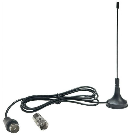Mini Portable DTV Antenna With 5 dB Gain + Magnetic Base