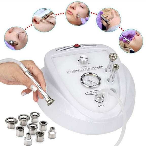 Mini Portable Diamond Microdermabrasion Machine Suction Power Professional Dermabrasion Home Use Facial Skin Care Equipment