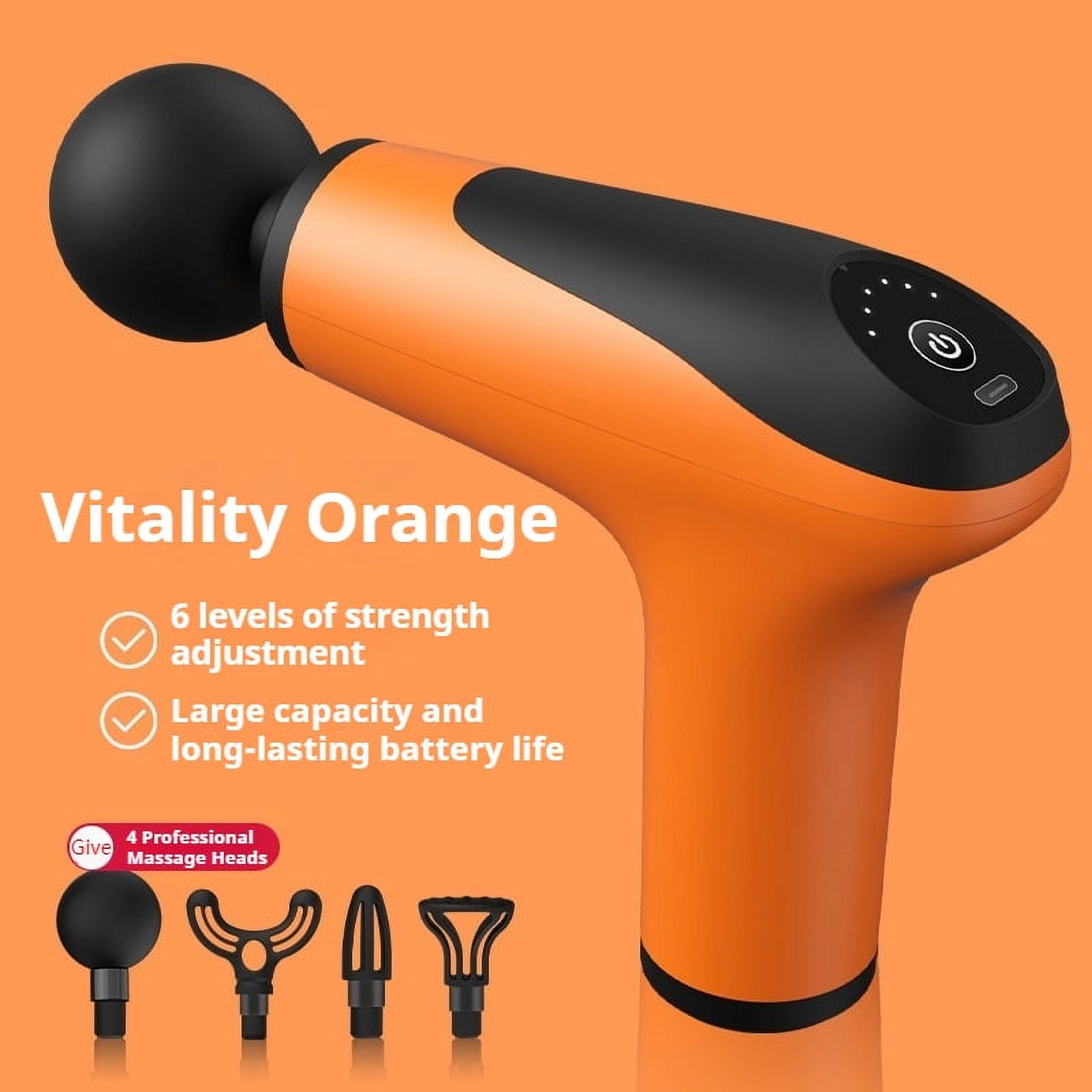 Mini Portable Exercise Muscle Relaxation Meridian Multi gear Adjustment Low Noise Precision Sound Massager Fascia Gun