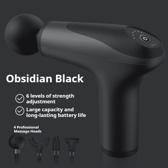 Mini Portable Exercise Muscle Relaxation Meridian Multi gear Adjustment Low Noise Precision Sound Massager Fascia Gun