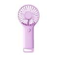 thumbnail image 1 of Mini Portable Fan,Powerful Personal Handheld Fan with 3 Speeds,USB Rechargeable,Cute and Small for Outdoor/Office/Travel/Home,Purple, 1 of 7