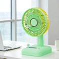 thumbnail image 1 of Mini Portable Fan Rechargeable Fan Desktop USB Rechargeable Fan Portable Small Fan for Outdoor & Working, 1 of 7