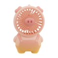thumbnail image 1 of Mini Portable Fan, Small and Powerful, Cute Design High Speed Personal Handheld fan and Desktop with Base, Lightweight USB Rechargeable for Travel Lash Makeup Women Summer Gift(Pink), 1 of 8