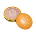 thumbnail image 1 of Mini Portable Hamburger-Shaped Pills and Jewelry Storage Box Divided Organizer Travel Case with Removable Lattice and Transparent Shells, 1 of 5