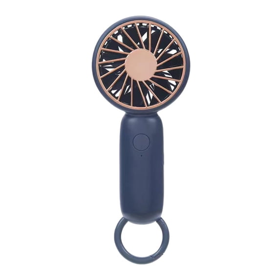 Mini Portable Handheld Fan With 3 Speeds USB Rechargeable Pocket Fan With Carabiner Clip For Travel Office Outdoor