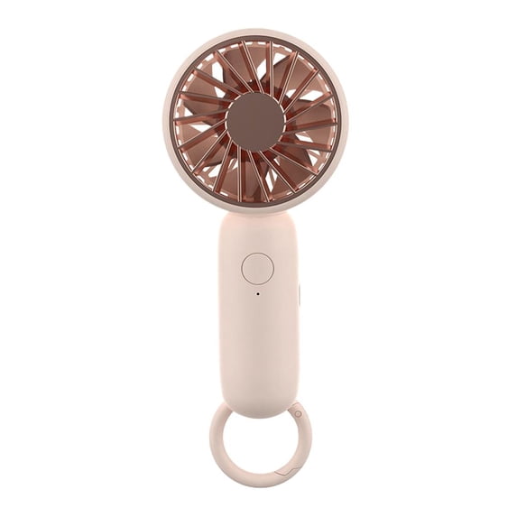 Mini Portable Handheld Fan With 3 Speeds USB Rechargeable Pocket Fan With Carabiner Clip For Travel Office Outdoor