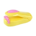 thumbnail image 1 of Mini Portable Handheld Heat Vacuum Sealer Bag 1 Pc Sealer Mini Sealing Machine Hand Pressure Heat Sealing Machine Handheld Plastic Bag Sealer for Plastic Bags Storage, 3.35x1.97 Inch, Yellow, 1 of 6