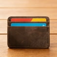 thumbnail image 1 of Mini Portable Leather Card Bag With Multi-Functional Storage, Slim Driver License And Cash Holder, Pocket Card Wallet For Men Or Women, Vintage Style, Compact Travel Organizer For Daily Commuting, 1 of 6