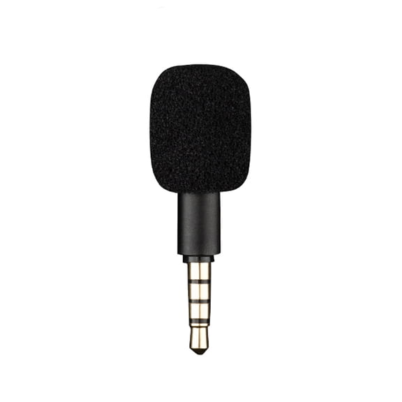 Mini Portable Microphone Jack 3.5mm Aux 4 Pole/ 3 Pole Karaoke Mic For Recorder Mobile Phone Smart Phone Computer Laptop