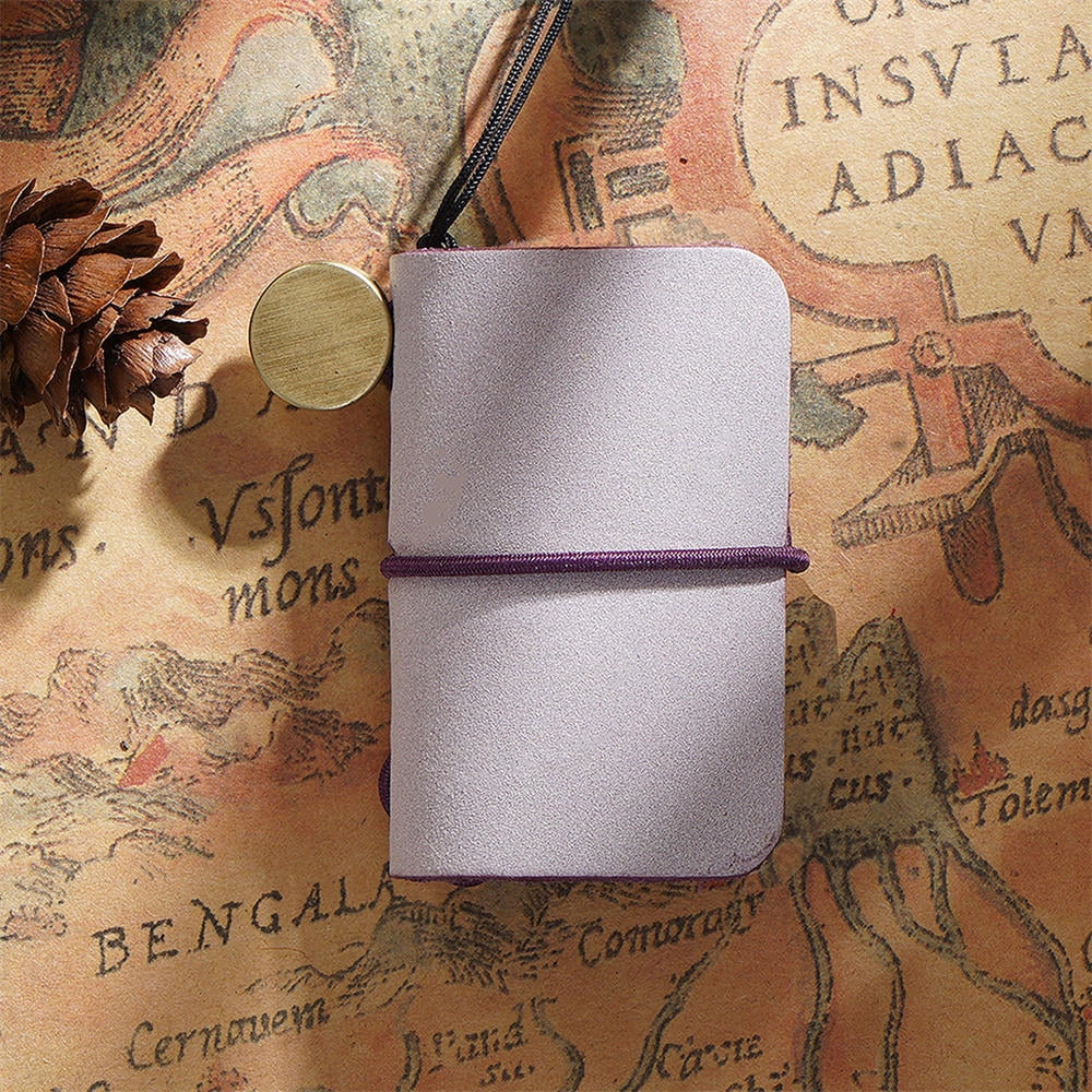 Mini Portable Notebook Core Travel Journal Booklet Notepad Diary Book